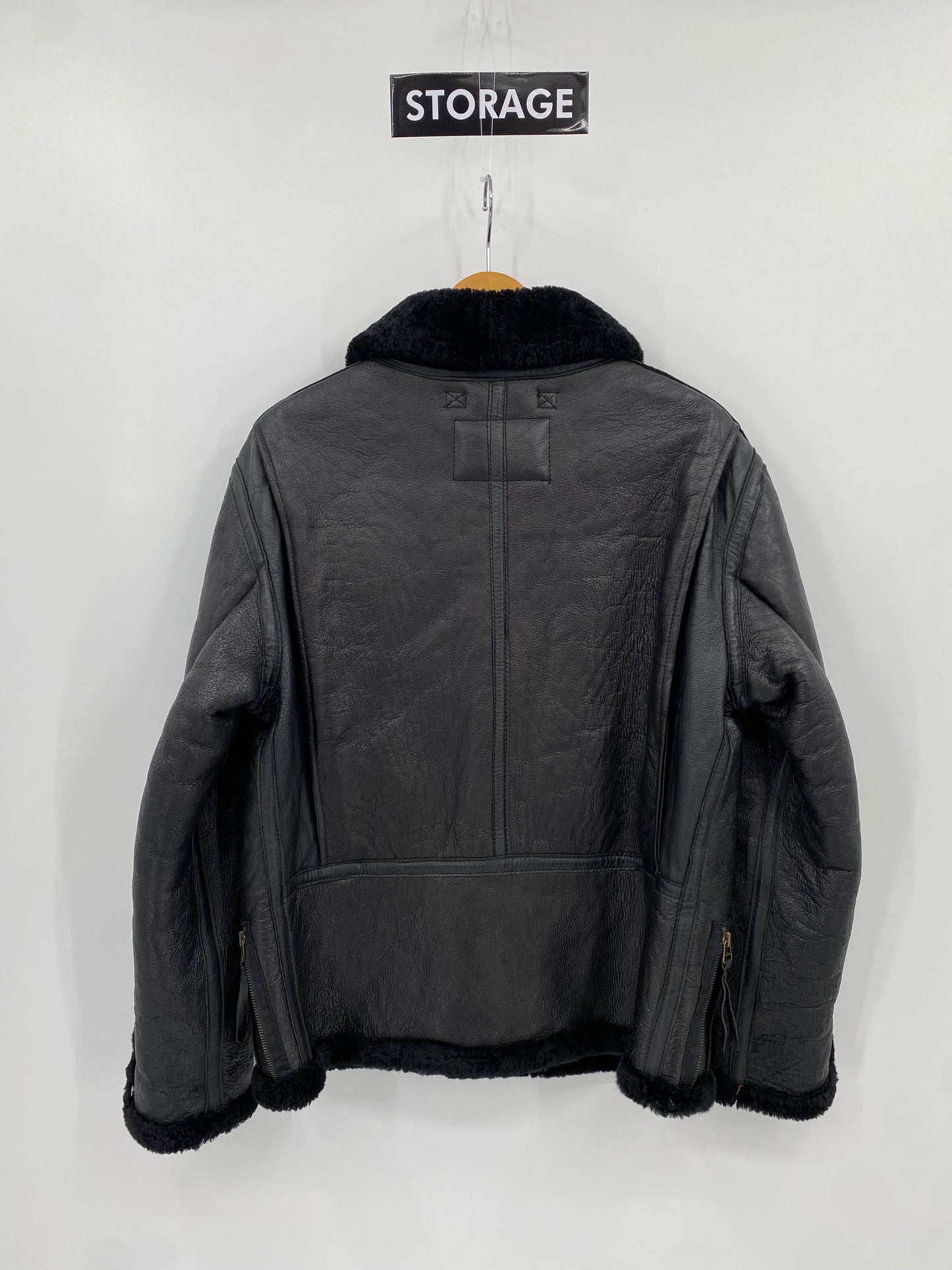 【古着】Harley Davidson Sheepskin Jacket L