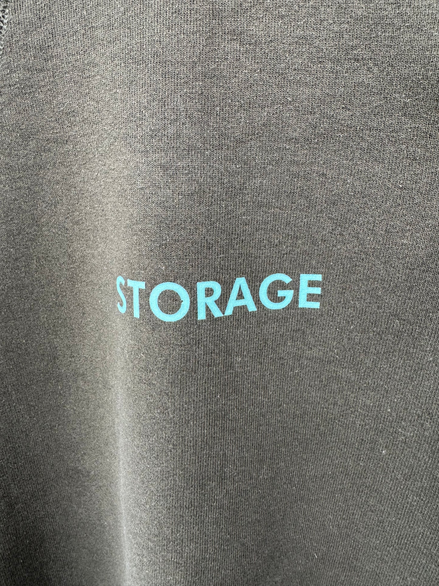 【古着】Russell Athletic 90s "STORAGE" Print Sweat Shirt