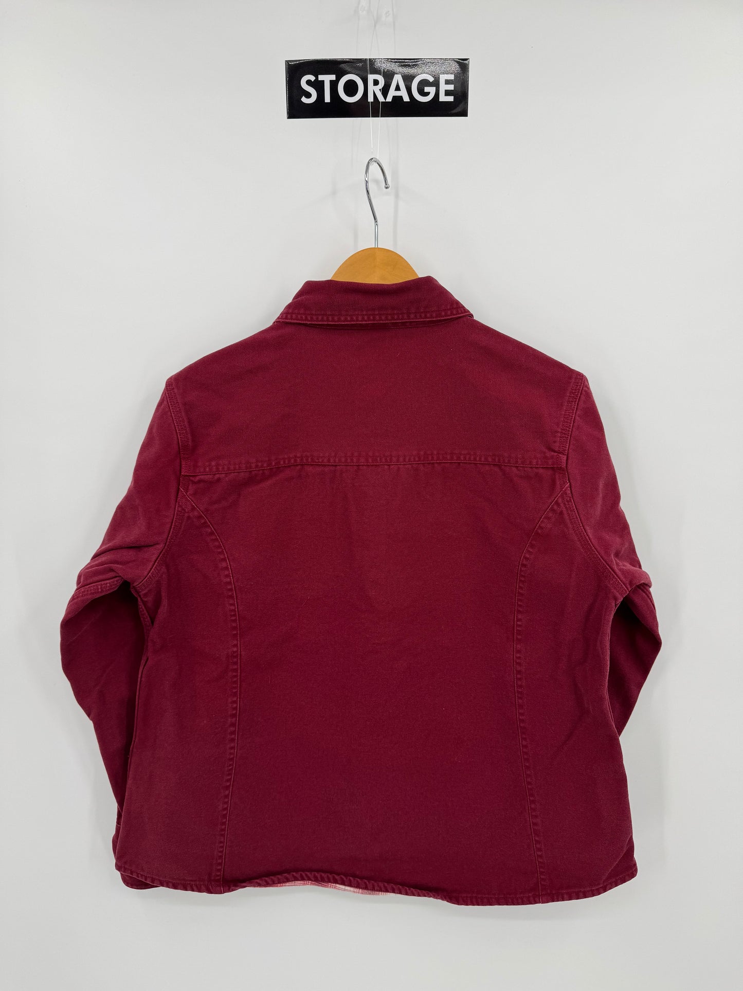 【古着】carhartt Duck Work Shirt WOMEN L