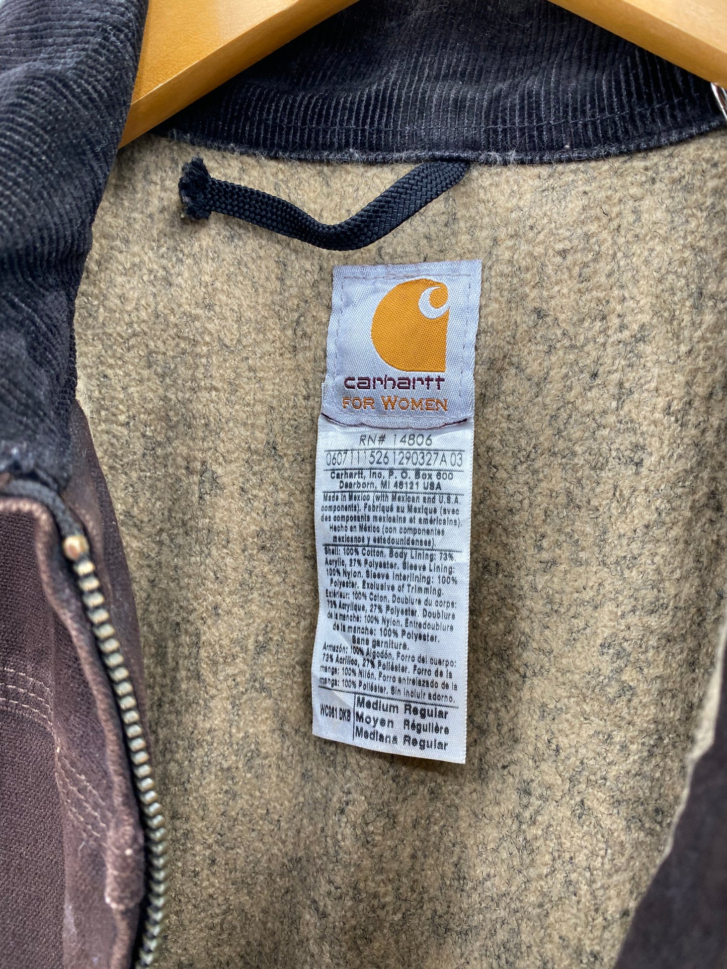 【古着】carhartt Traditional Jacket M WOMEN