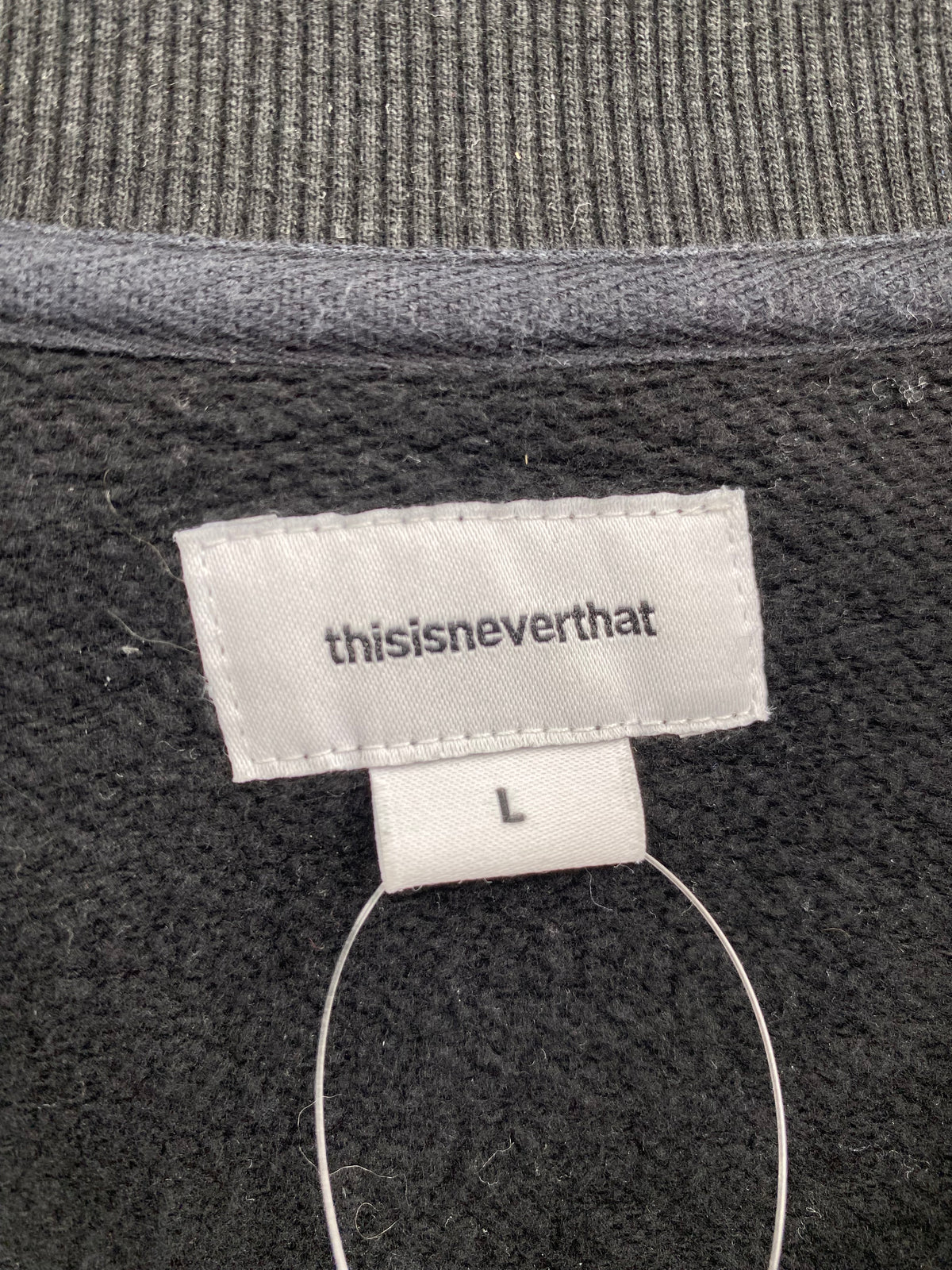 【古着】this is never that Zip Sweat Shirt L
