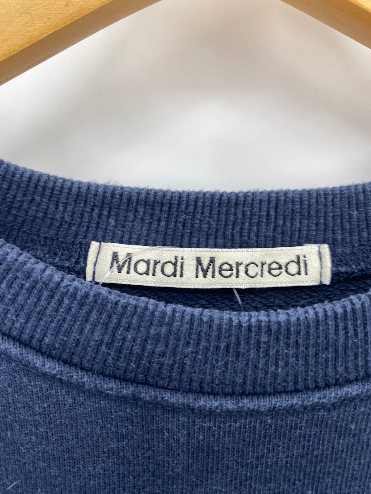 【古着】Mardi Mercredi FROWER MARDI Sweat Shirt