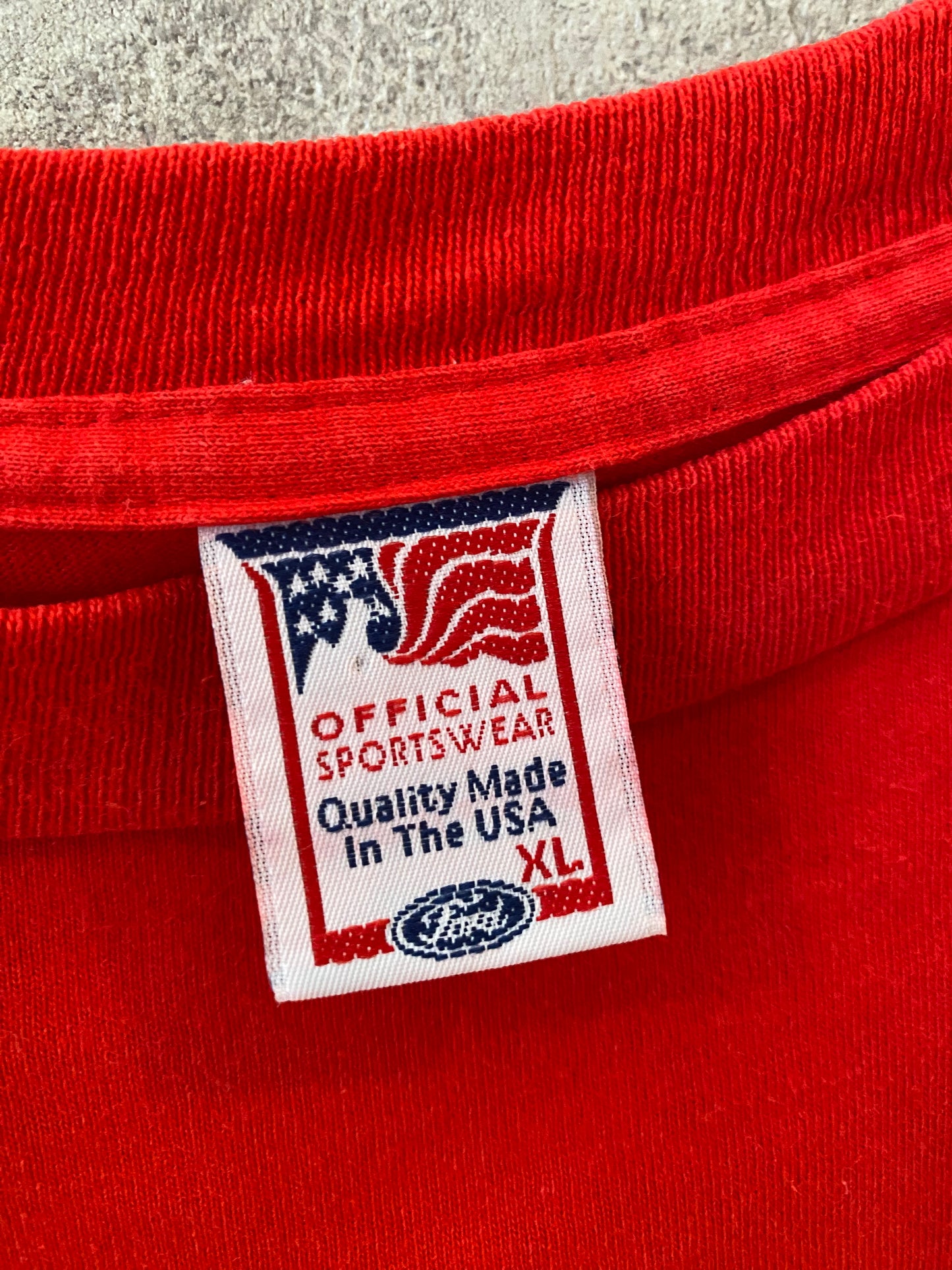 【古着】90s Ford official MUSTANG advertising Tee XL