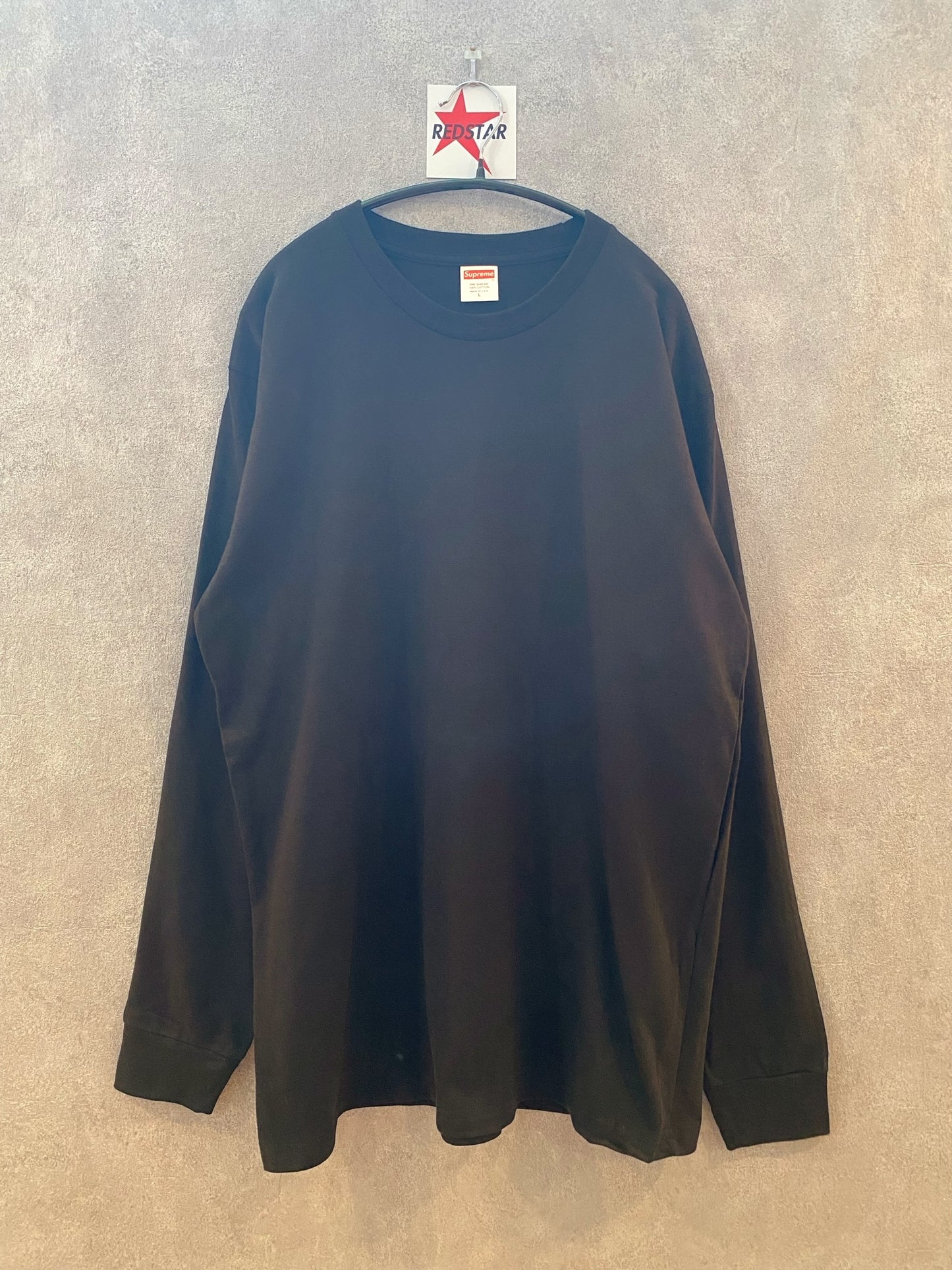 【並行輸入・デッドストック】Supreme Plain L/S Tee
