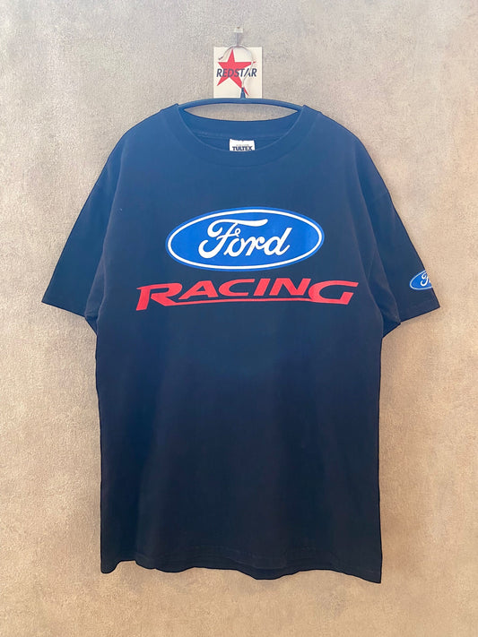 【古着】90s 00s Ford RACING advertising Tee L