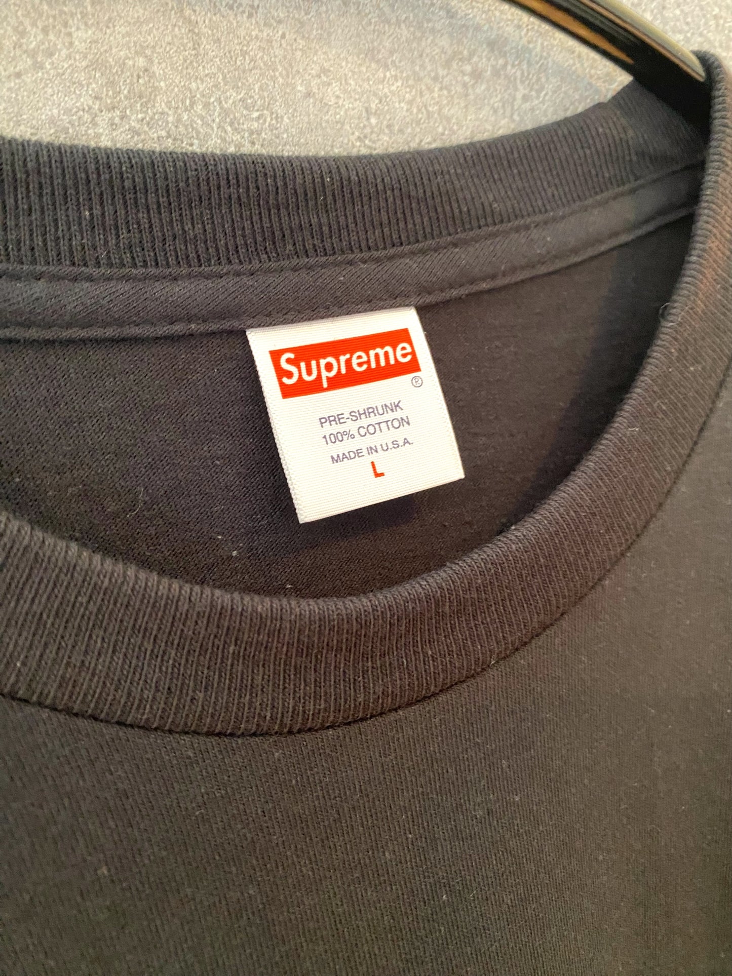 【並行輸入・デッドストック】Supreme Plain L/S Tee