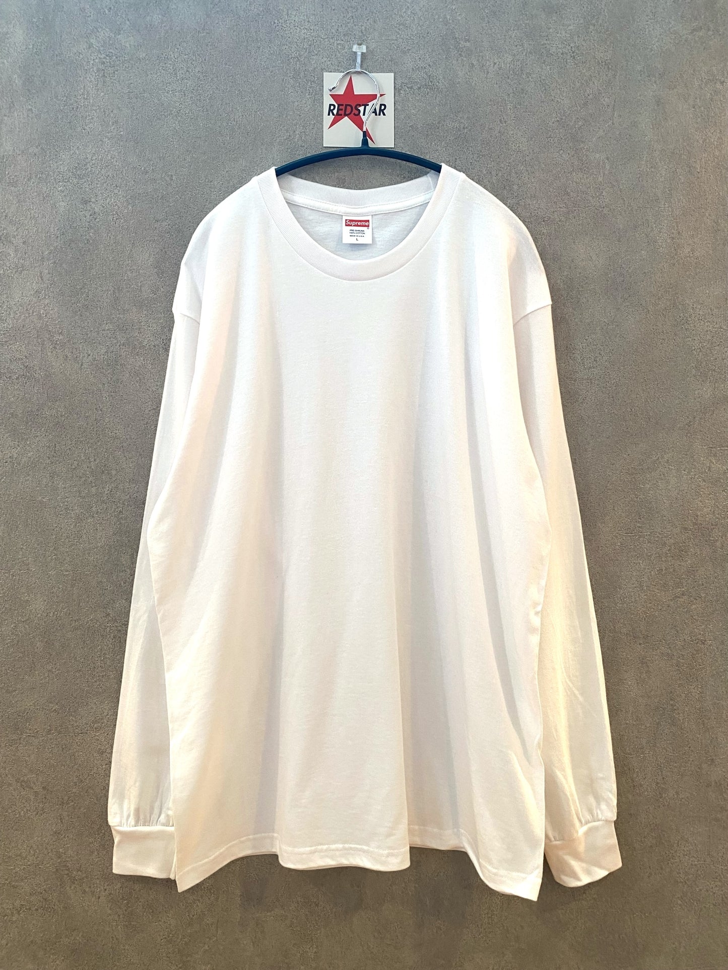 【並行輸入・デッドストック】Supreme Plain L/S Tee