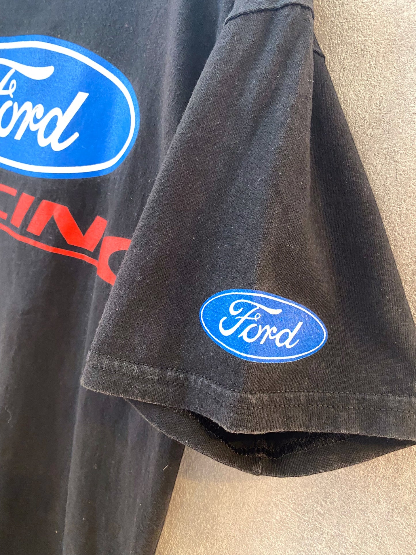 【古着】90s 00s Ford RACING advertising Tee L