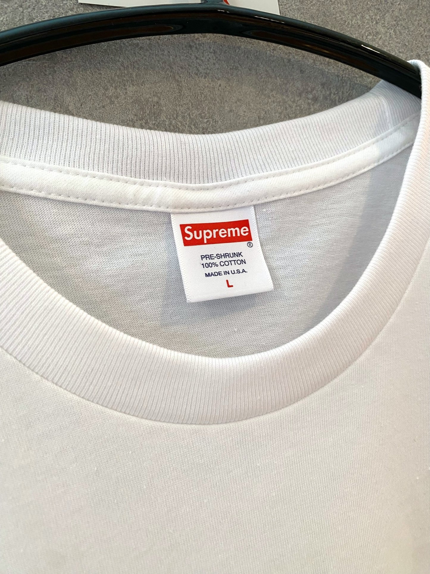 【並行輸入・デッドストック】Supreme Plain L/S Tee