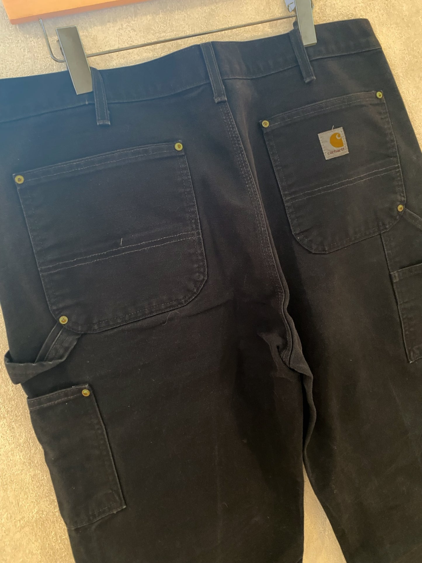 【古着】Carhartt Dungaree Fit Double Knee pant 36
