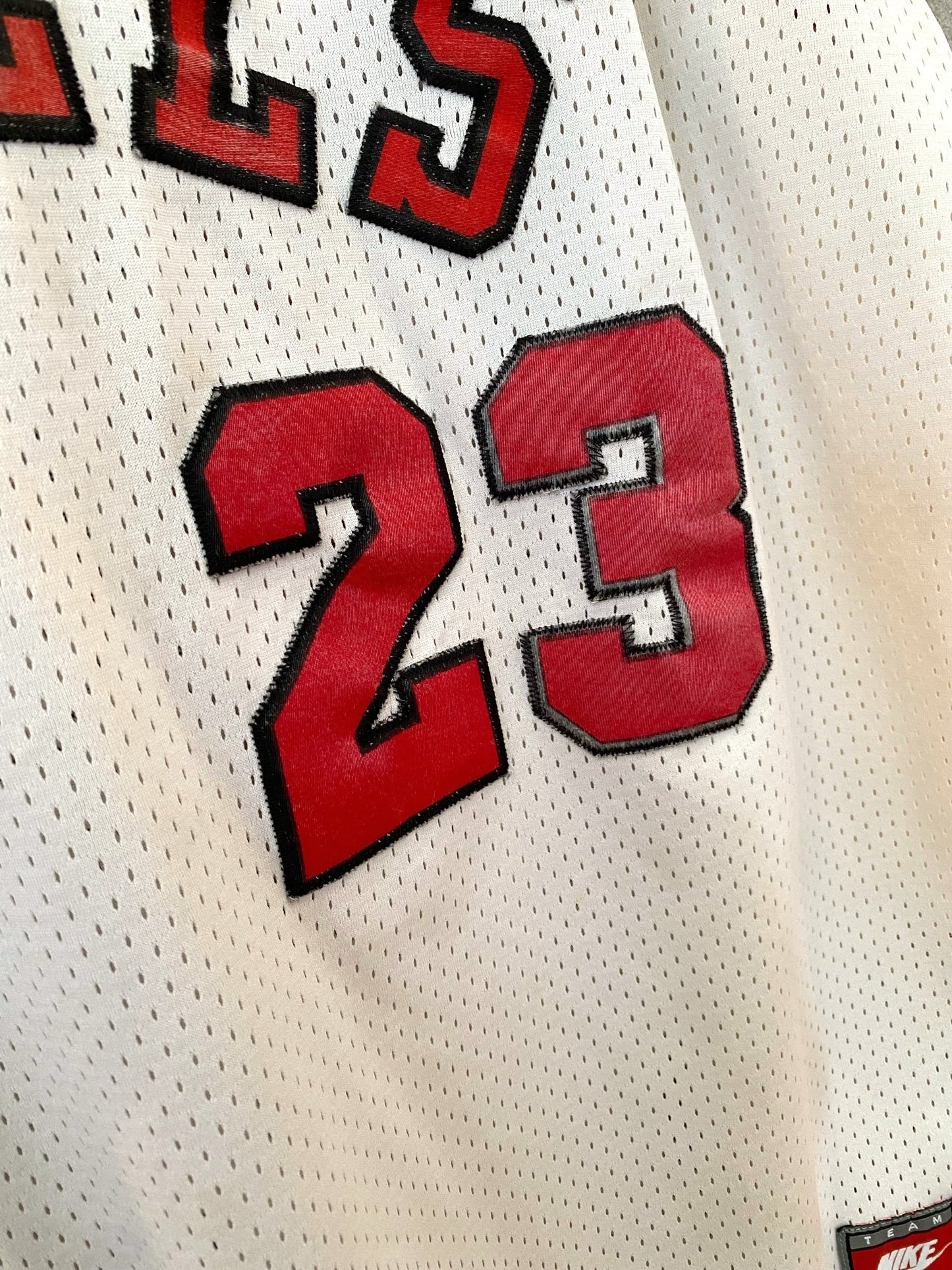 【古着】TEAM NIKE NBA CHICAGO BULLS MICHAEL JORDAN GAME SHIRT Jersey XXL