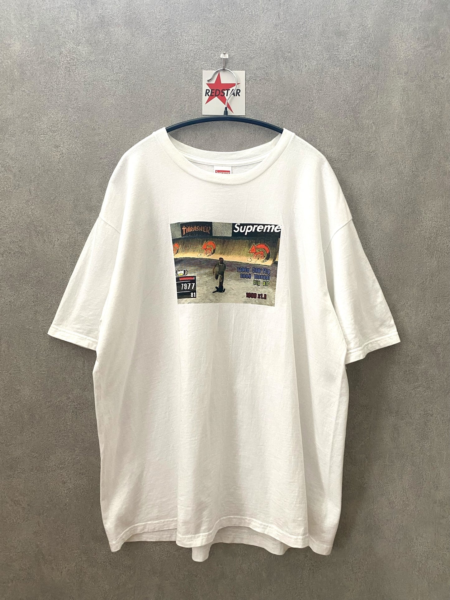 【中古】21AW Supreme Thrasher Game Tee XL