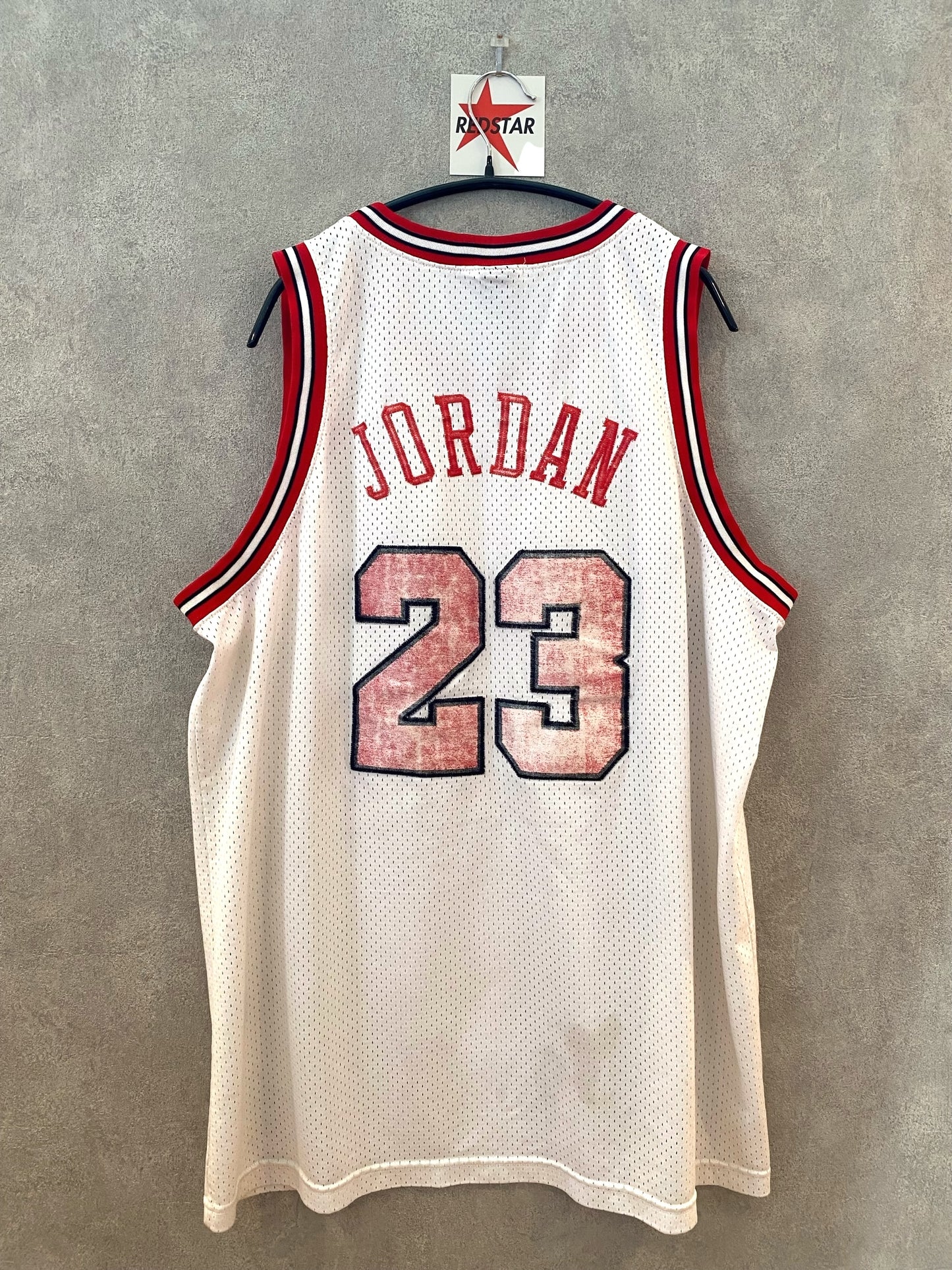 【古着】TEAM NIKE NBA CHICAGO BULLS MICHAEL JORDAN GAME SHIRT Jersey XXL