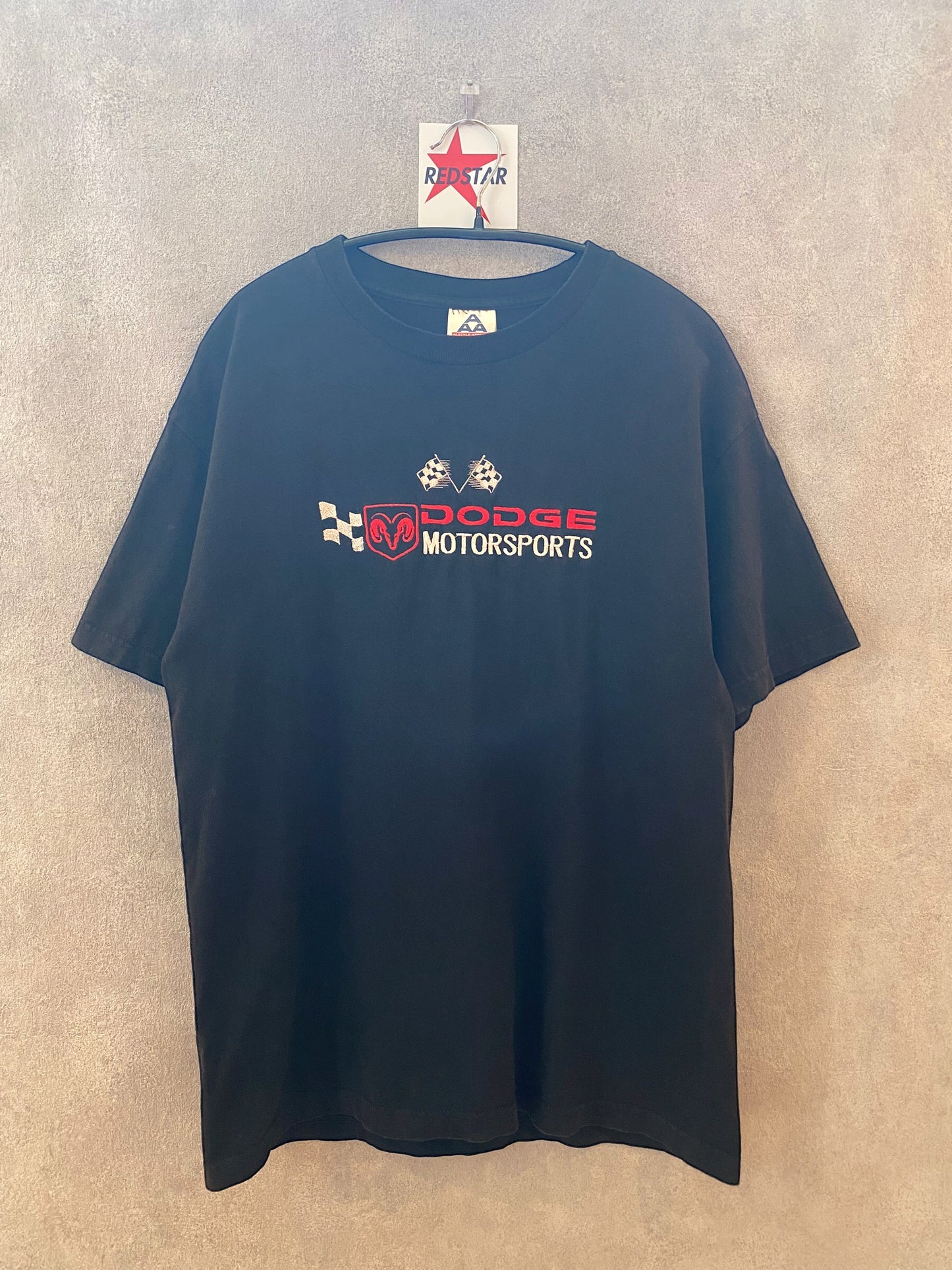 【古着】00s DODGE MOTOR SPORTS advertising Tee L