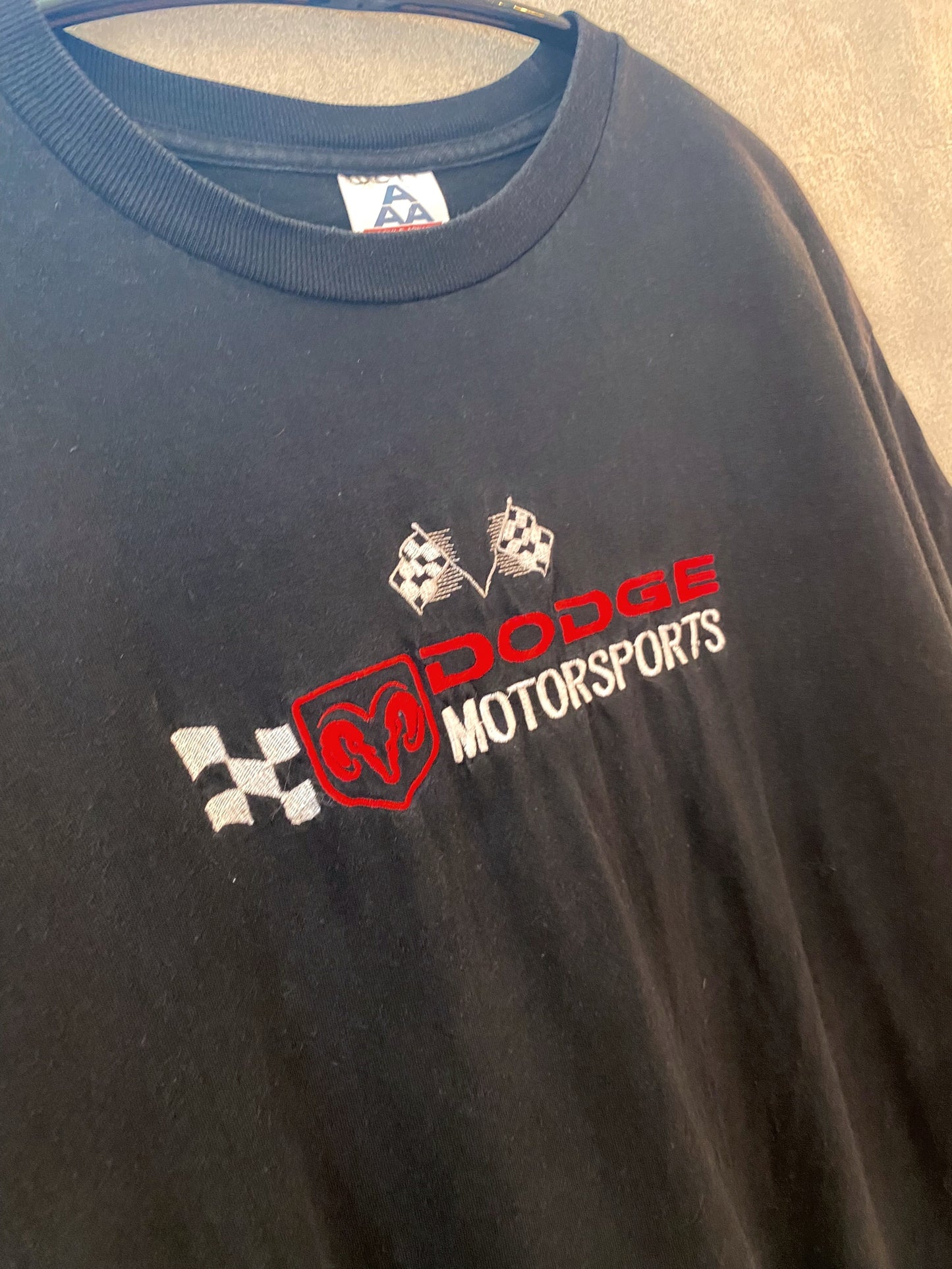 【古着】00s DODGE MOTOR SPORTS advertising Tee L