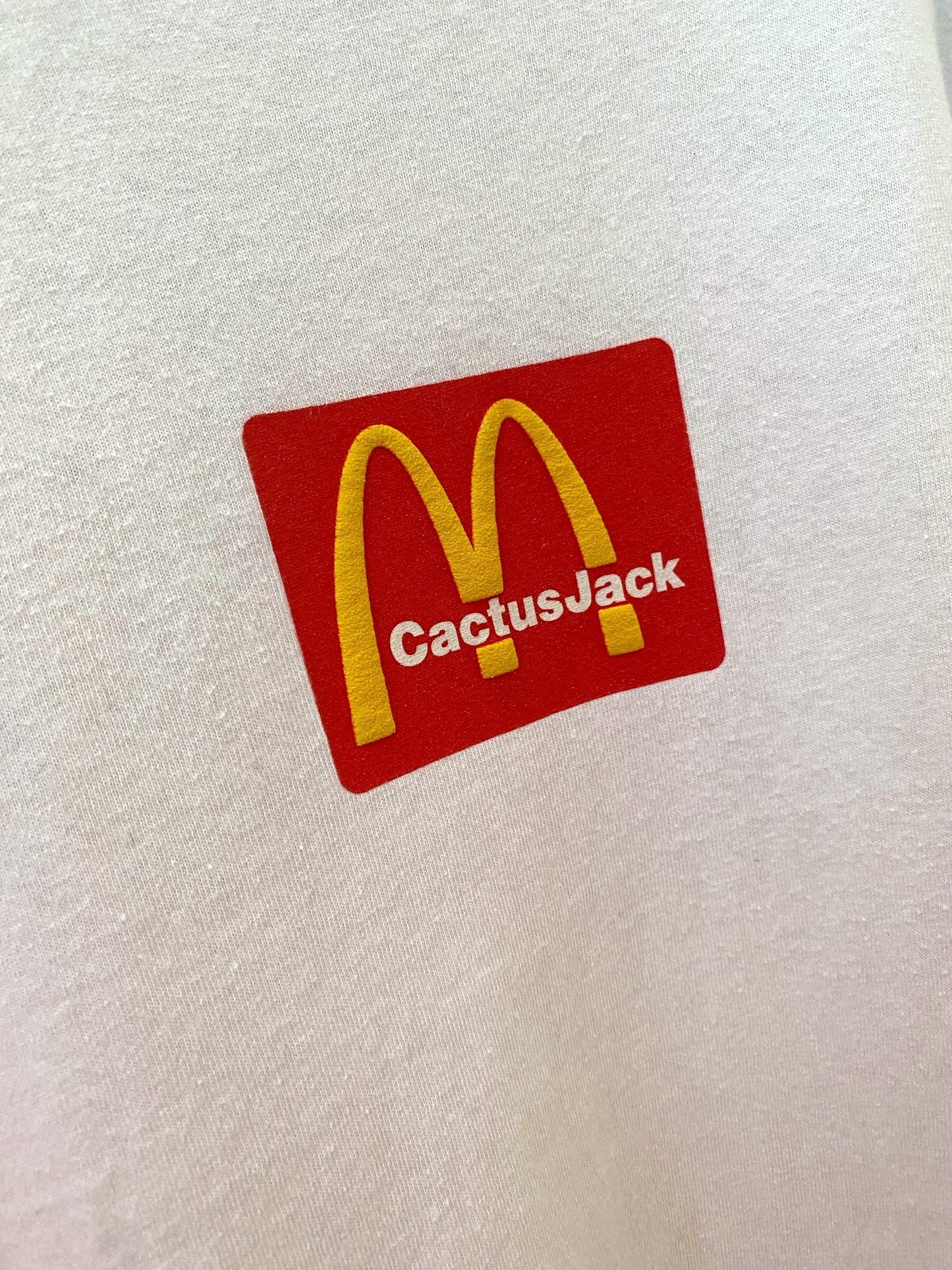 【中古】Cactus Jack Travis Scott McDonald’s Sesame Seed Tee XL