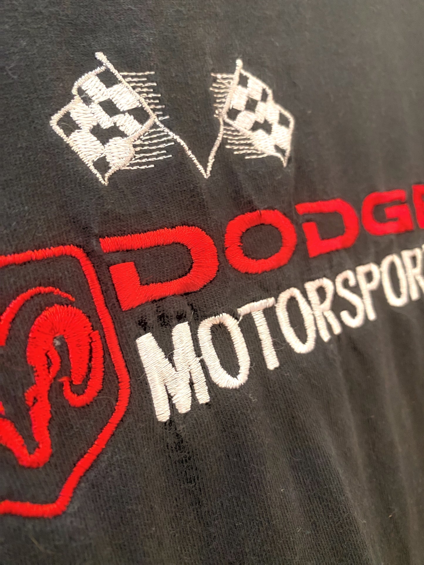 【古着】00s DODGE MOTOR SPORTS advertising Tee L
