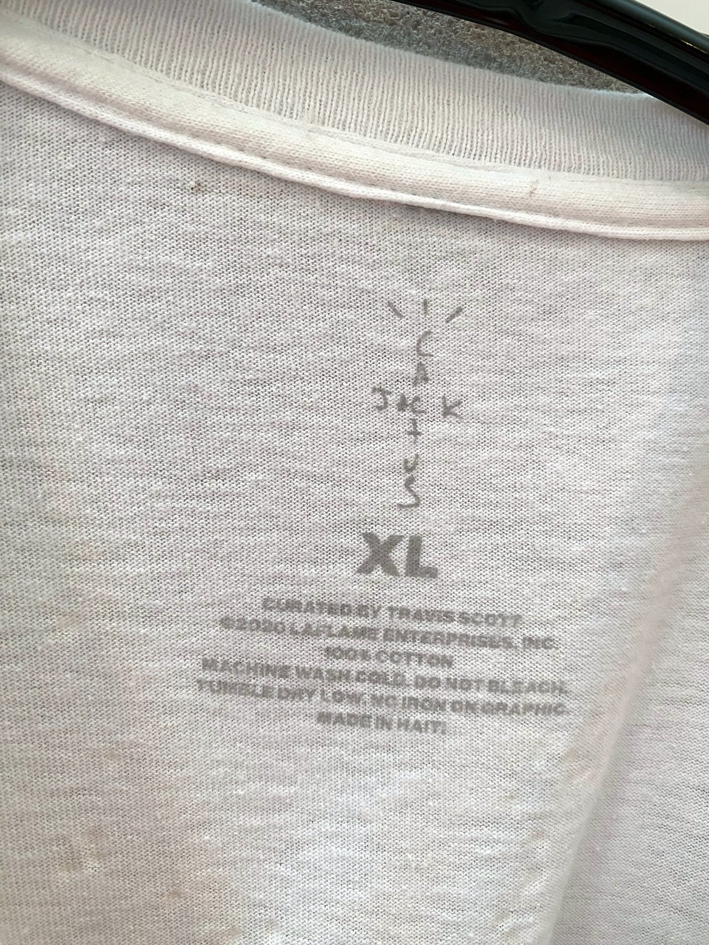 【中古】Cactus Jack Travis Scott McDonald’s Sesame Seed Tee XL