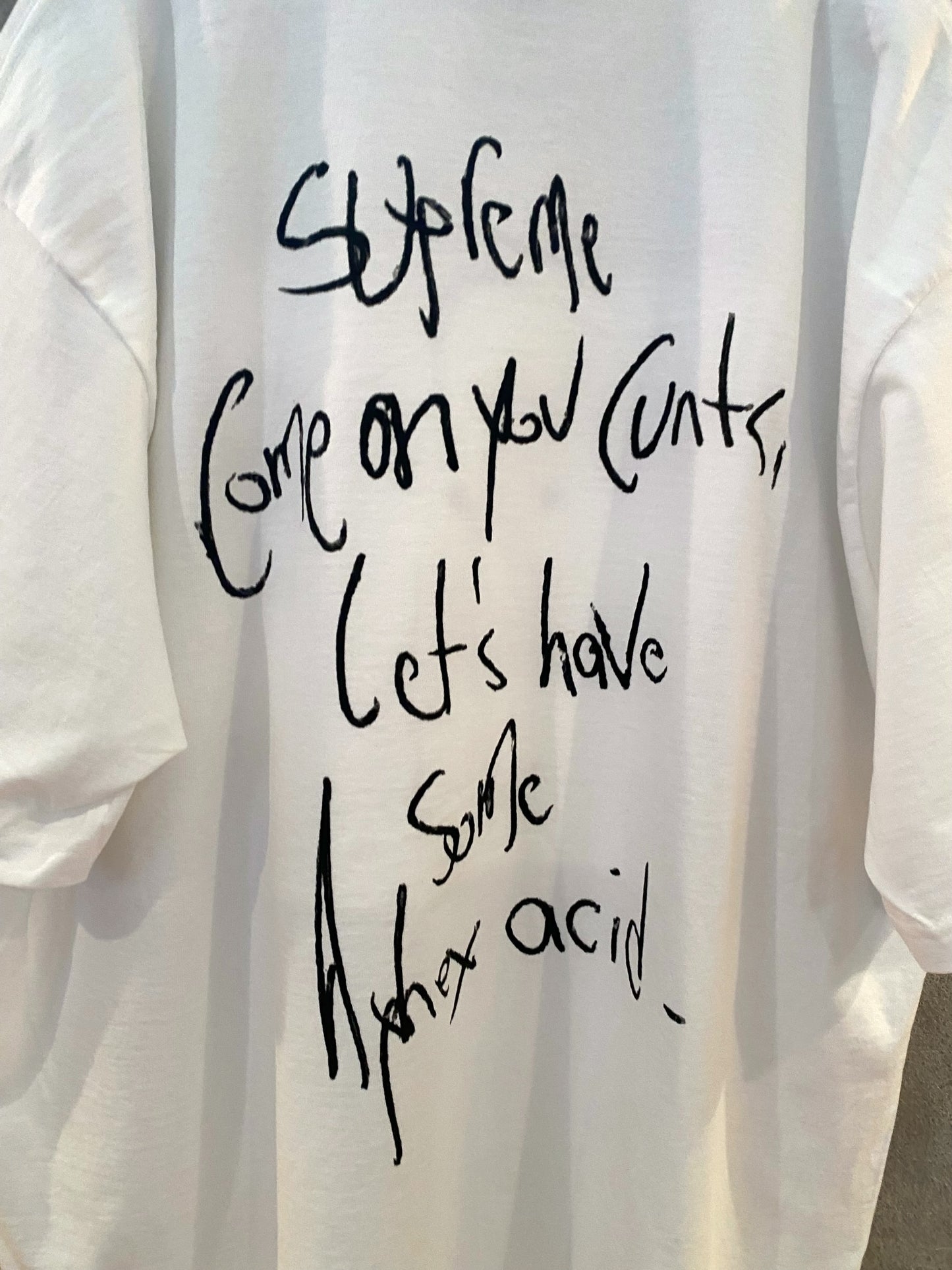【中古】Supreme Aphex Twin Windowlicker Tee XL