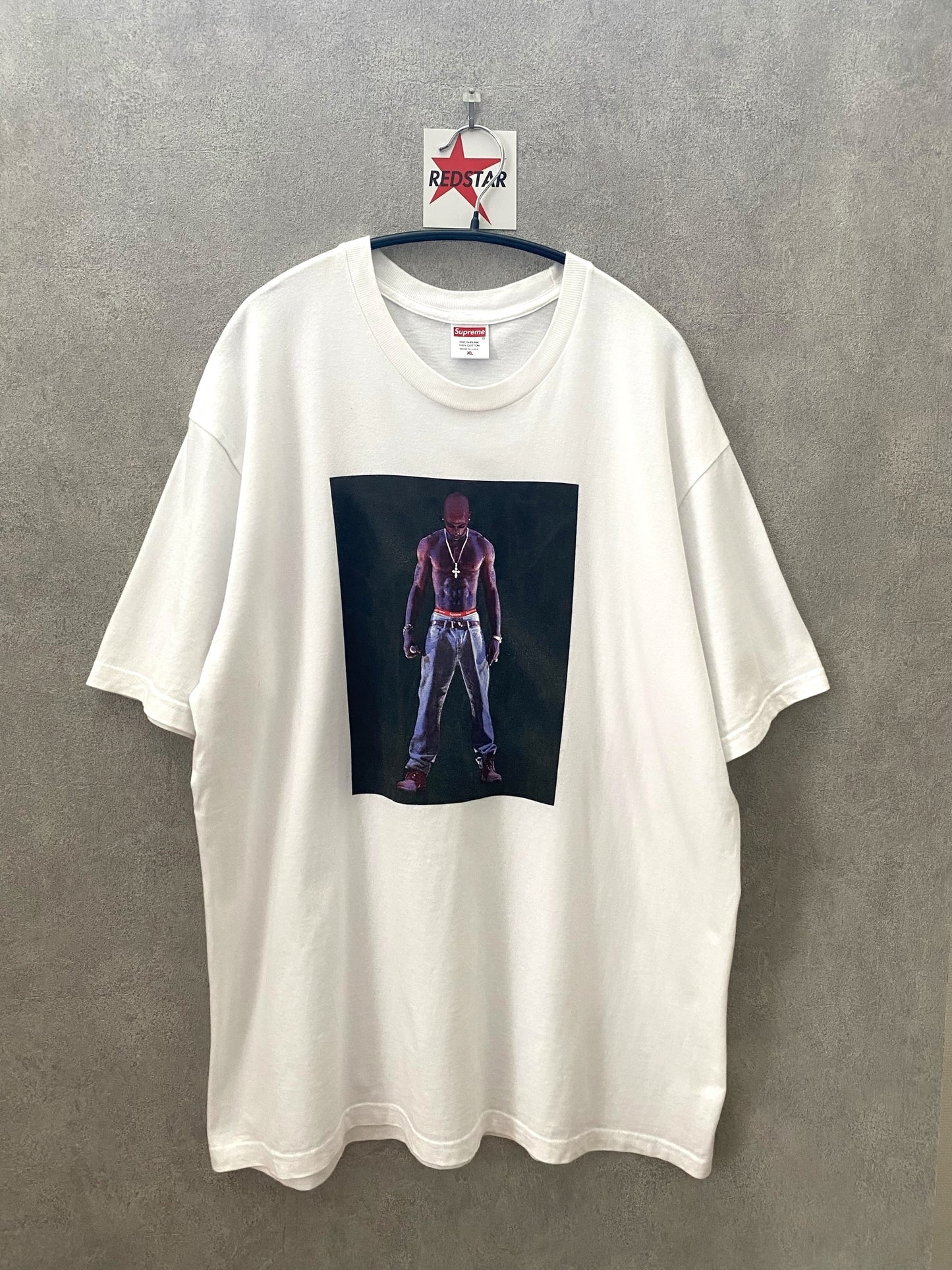 【中古】20SS Supreme Tupac Hologram Tee XL