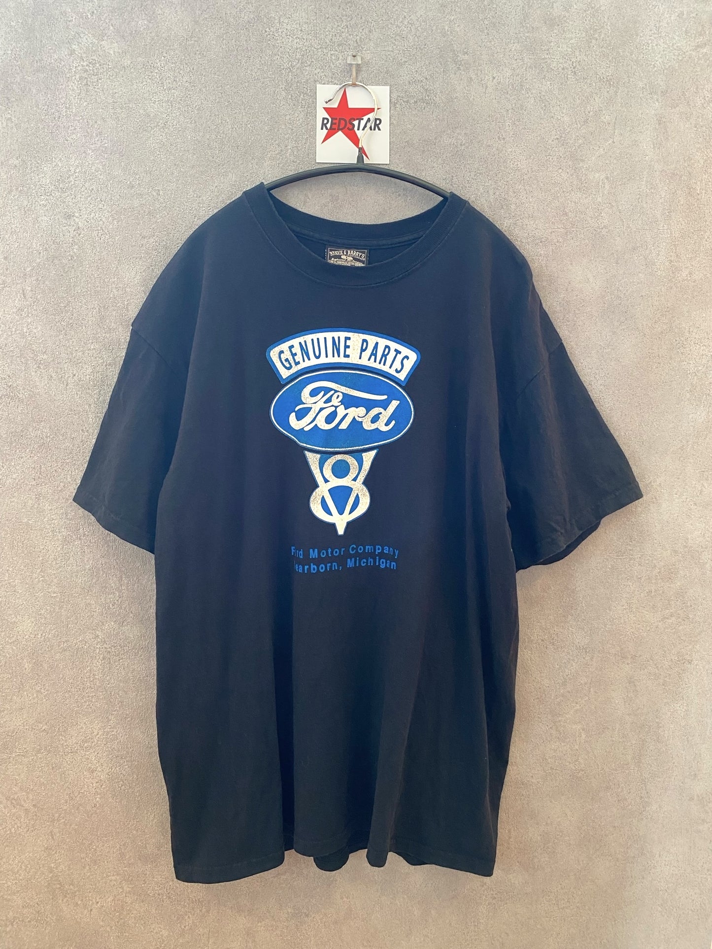 【古着】Ford V8 advertising Tee L