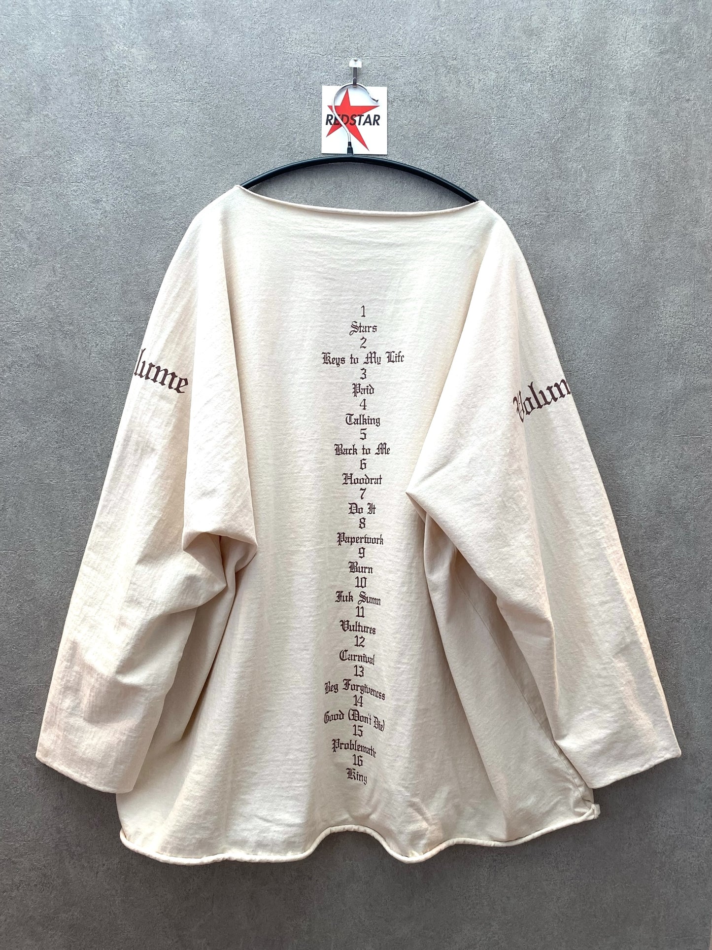 【中古】YZY Kanye West Vultures long sleeve Tee XL