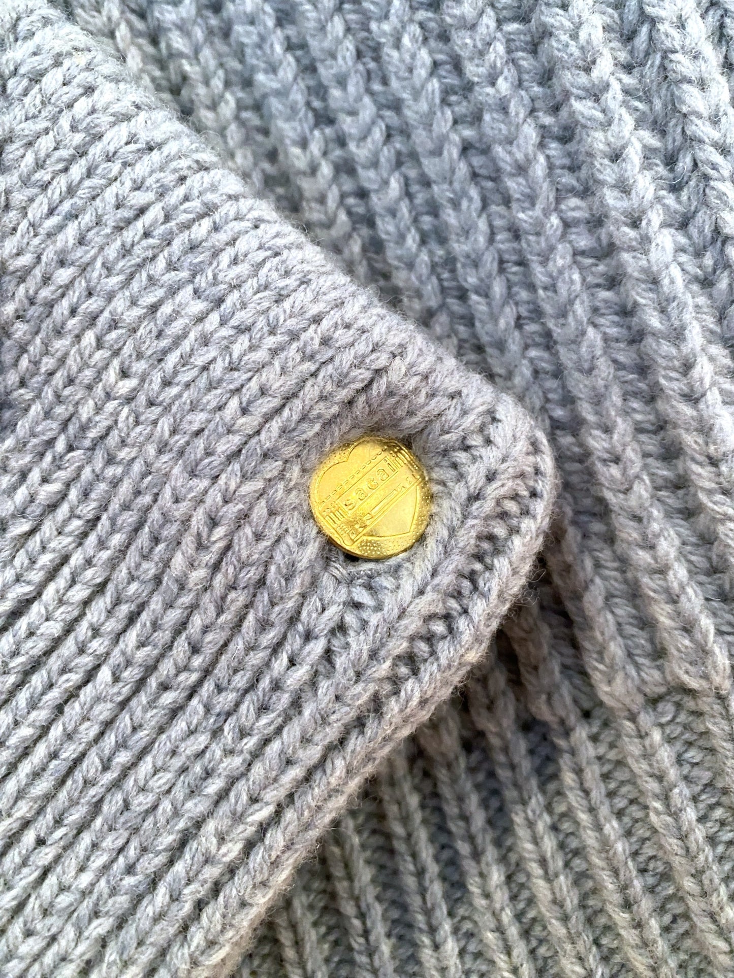 【中古】Sacai × Carhartt Knit Pullover Detroit 1