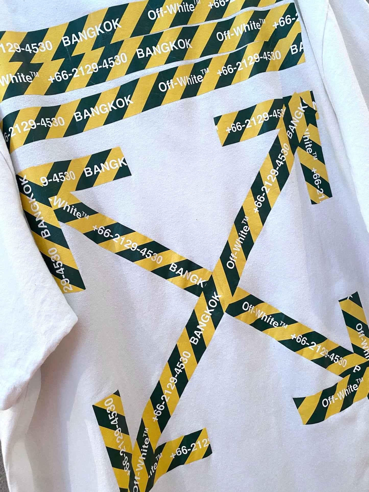 【中古】OFF-WHITE™ Bangkok Limited Tee XXXL