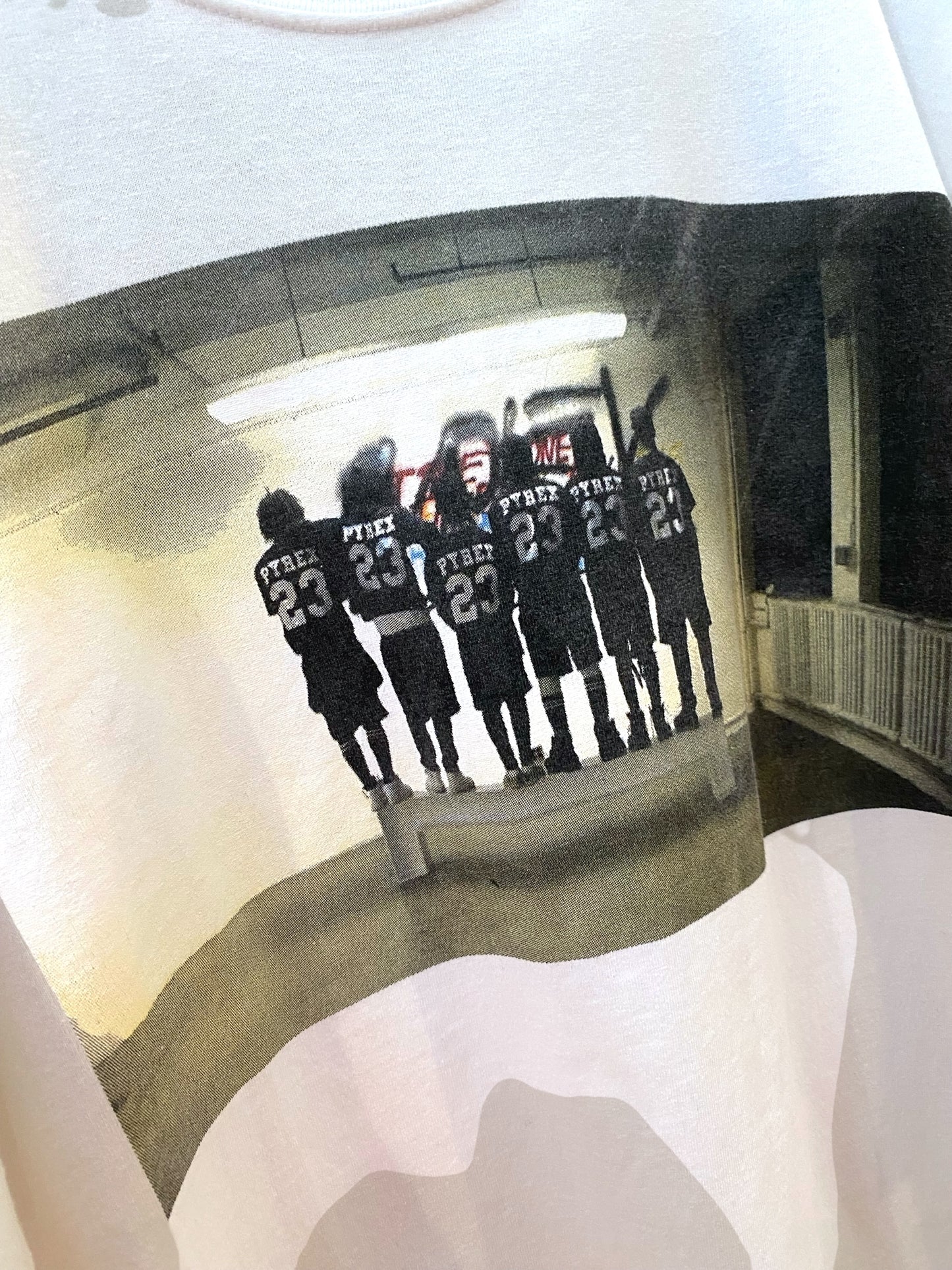 【中古】PYREX VISION x MCA Figures of Speech Tee XL