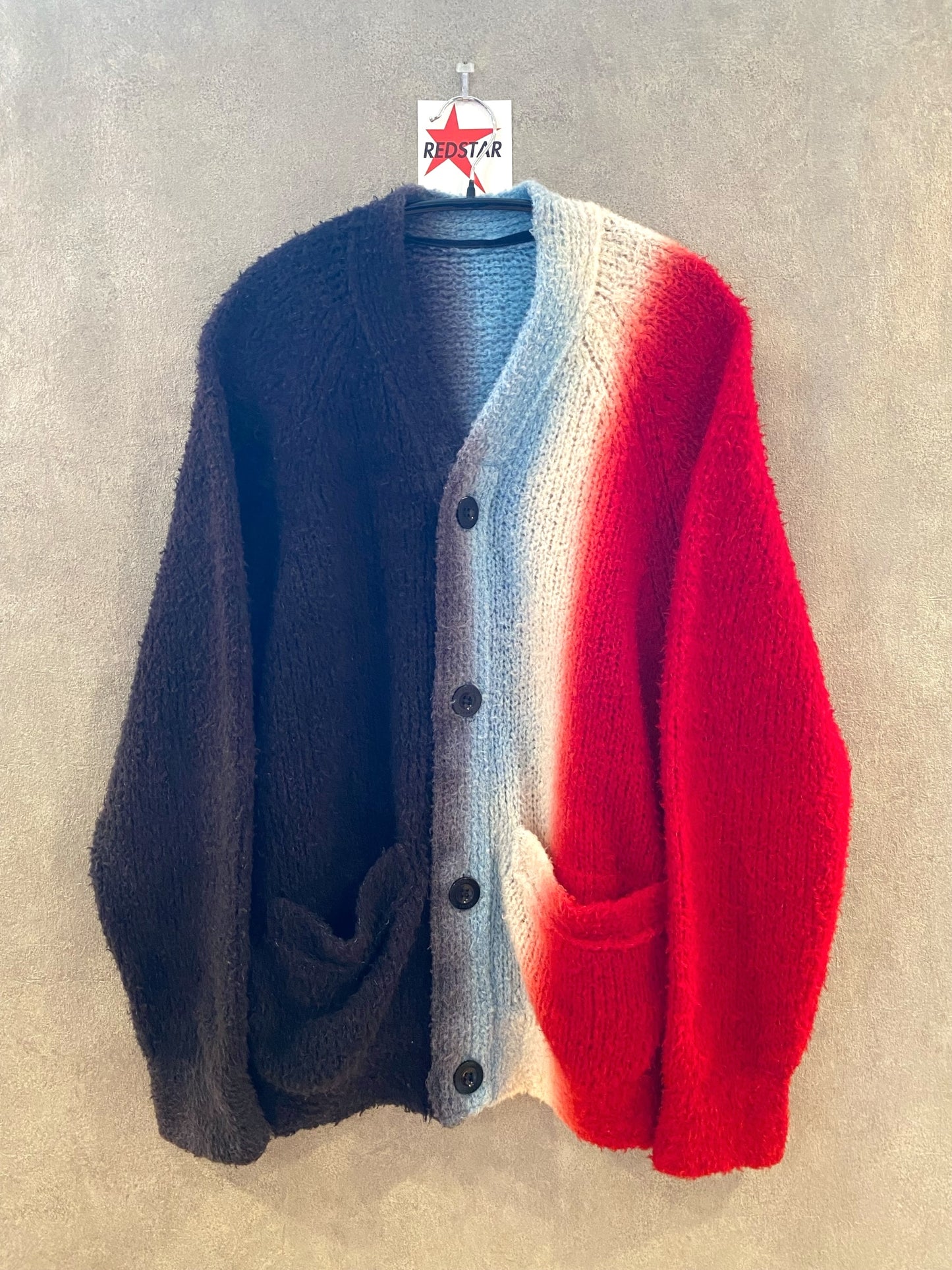 【中古】Sacai Tie Dye Knit Cardigan 3