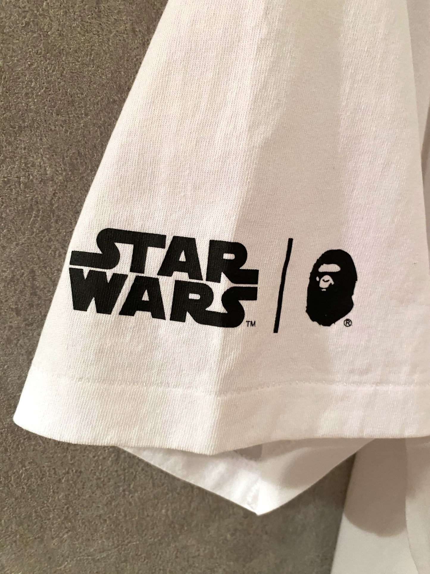 【中古】A BATHING APE STARWARS MANDALORIAN Tee 2XL