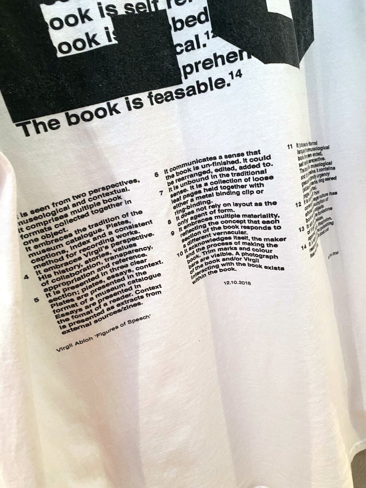 【中古】PYREX VISION x MCA Figures of Speech Tee XL