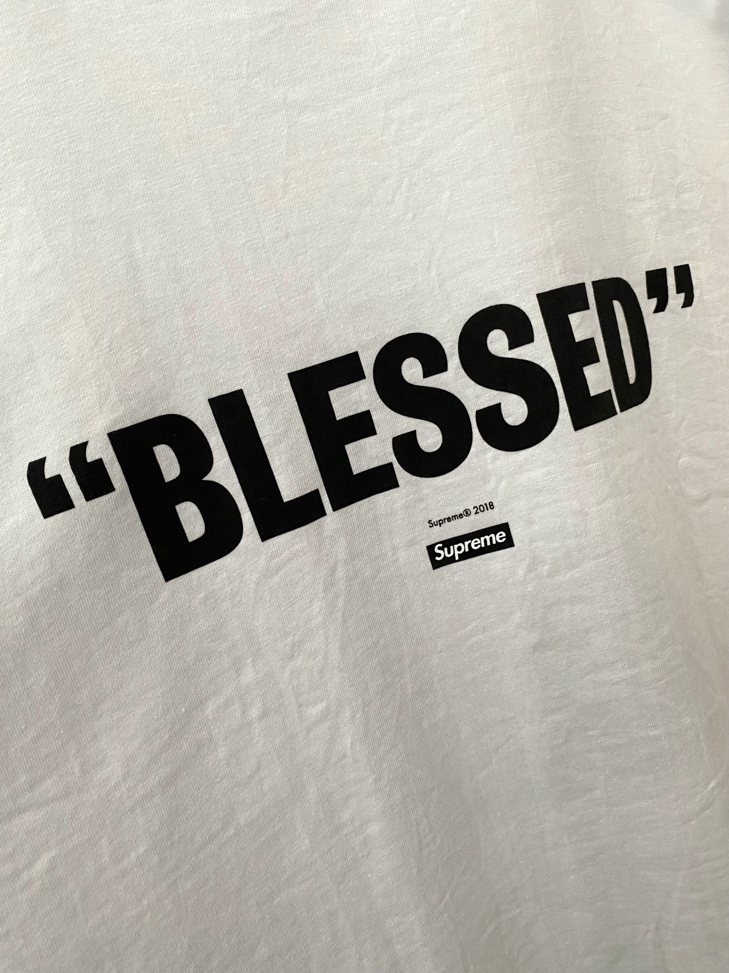 【中古】18AW Supreme BLESSED Tee XL