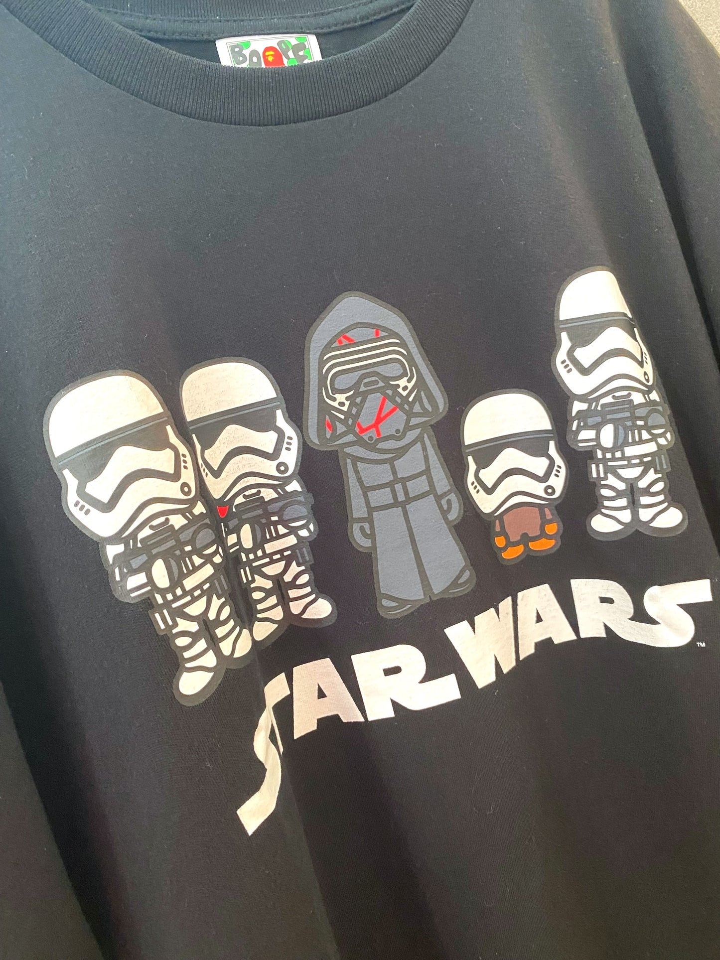 【中古】A BATHING APE STARWARS KYLO REN Tee 2XL