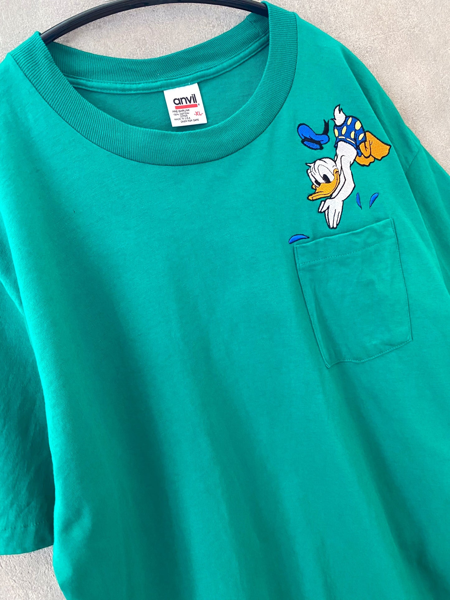 【デッドストック】Disney Donald dead stock boot Tee XL