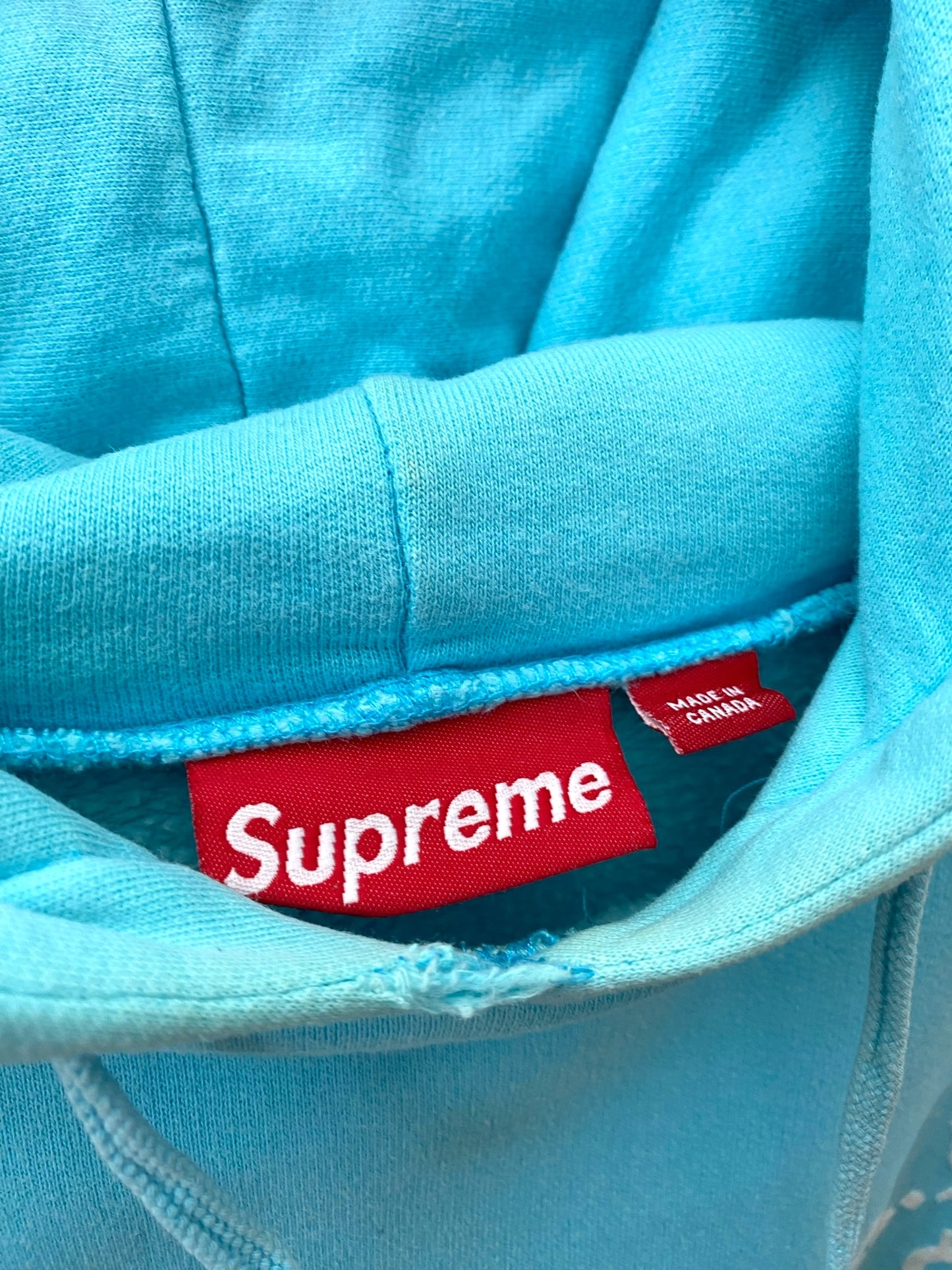 【中古】90s Supreme world famous hoodie XL