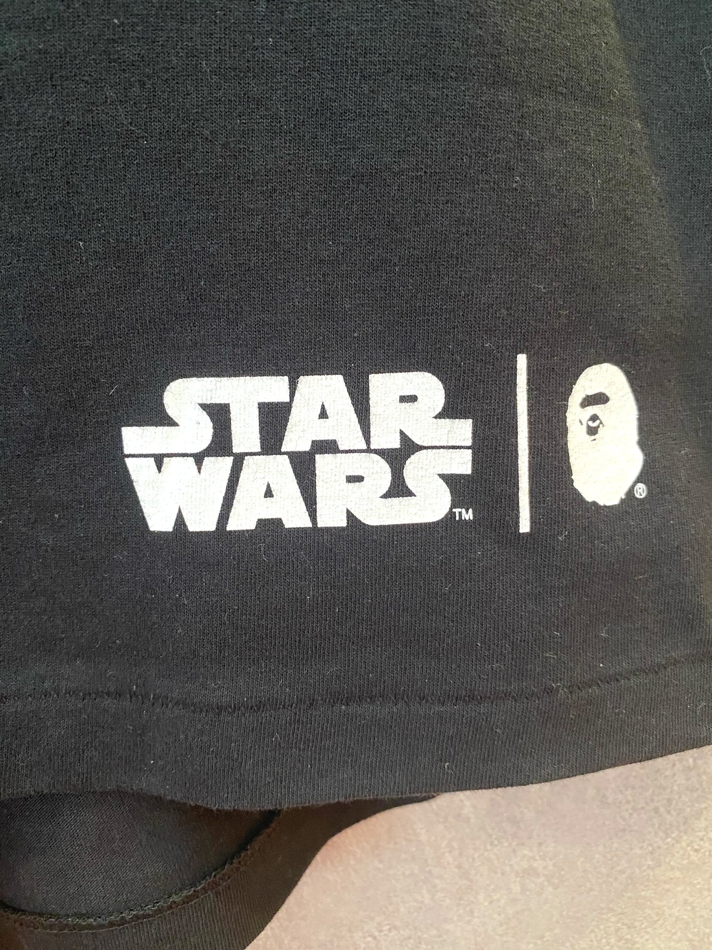 【中古】A BATHING APE STARWARS KYLO REN Tee 2XL