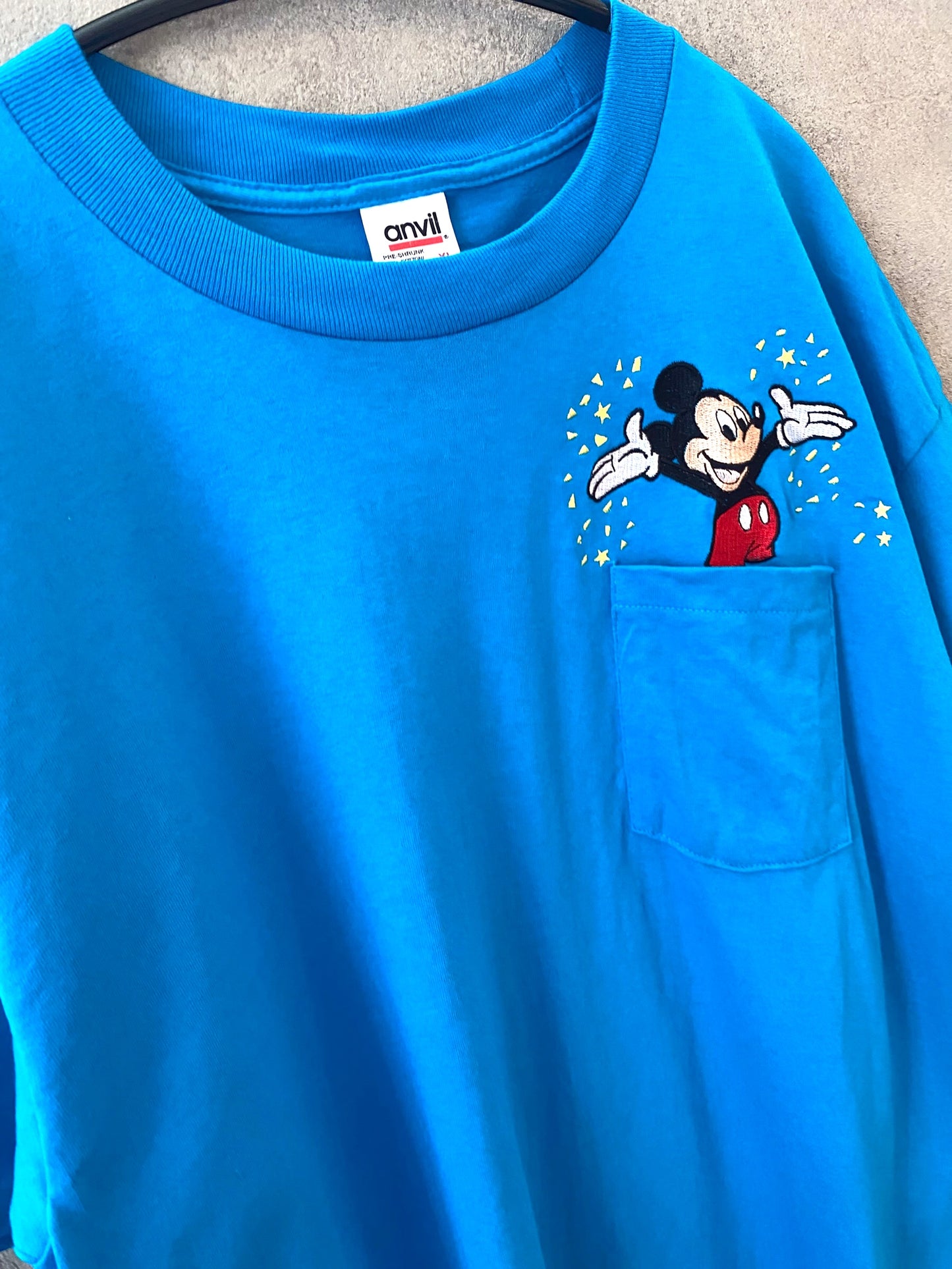 【デッドストック】Disney Mickey dead stock boot Tee XL