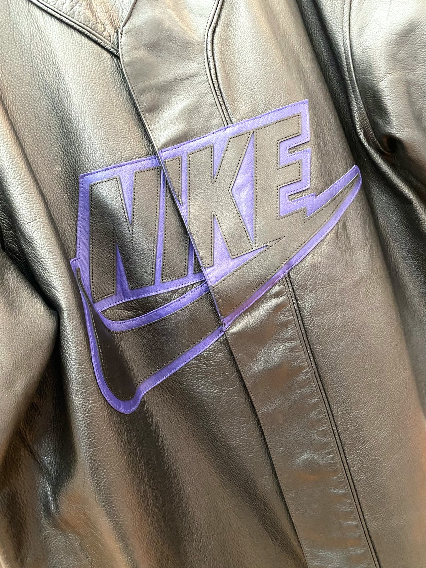 【中古】Supreme NIKE Leather Baseball Jersey L