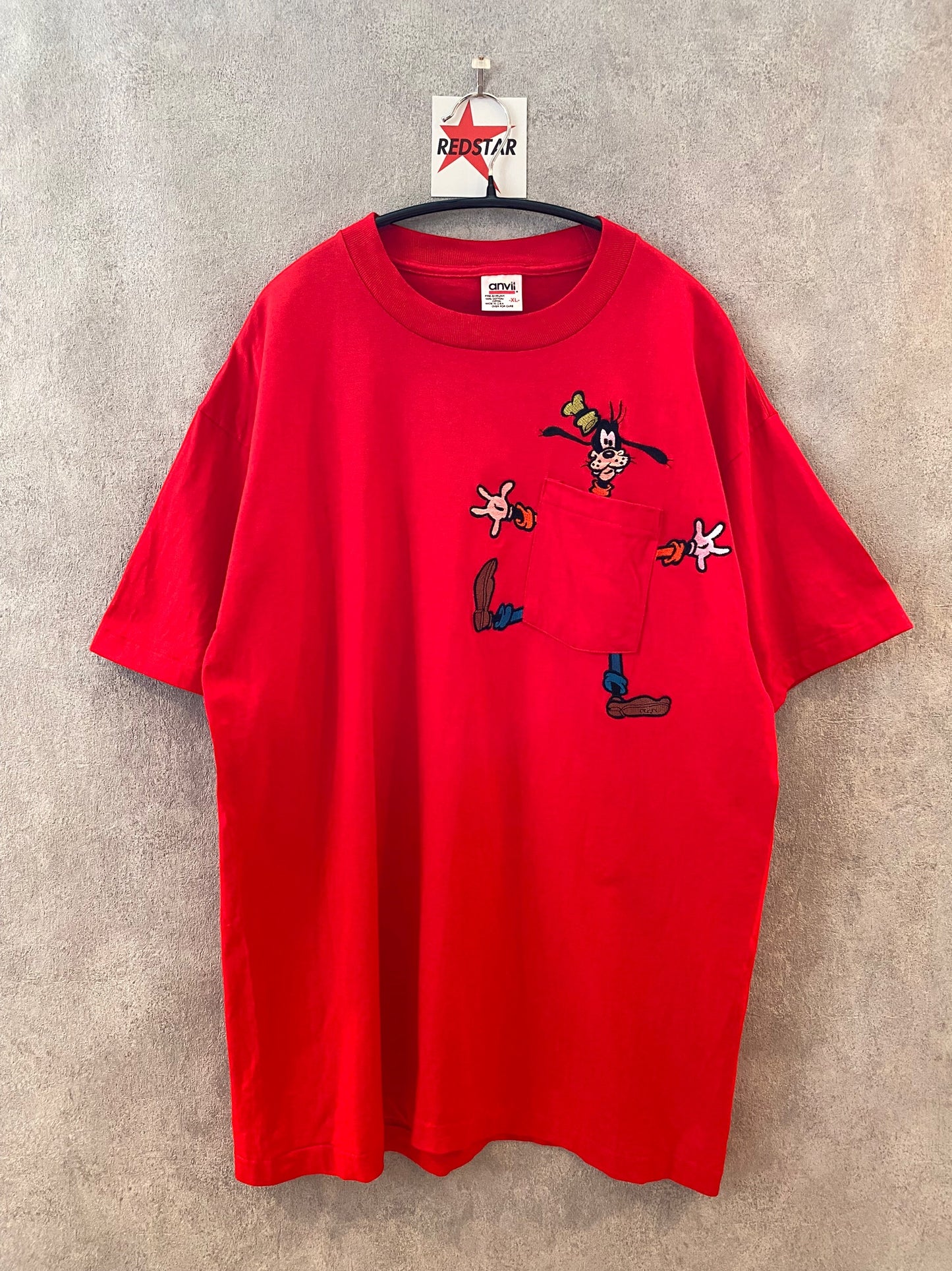 【デッドストック】Disney Goofy dead stock boot Tee XL