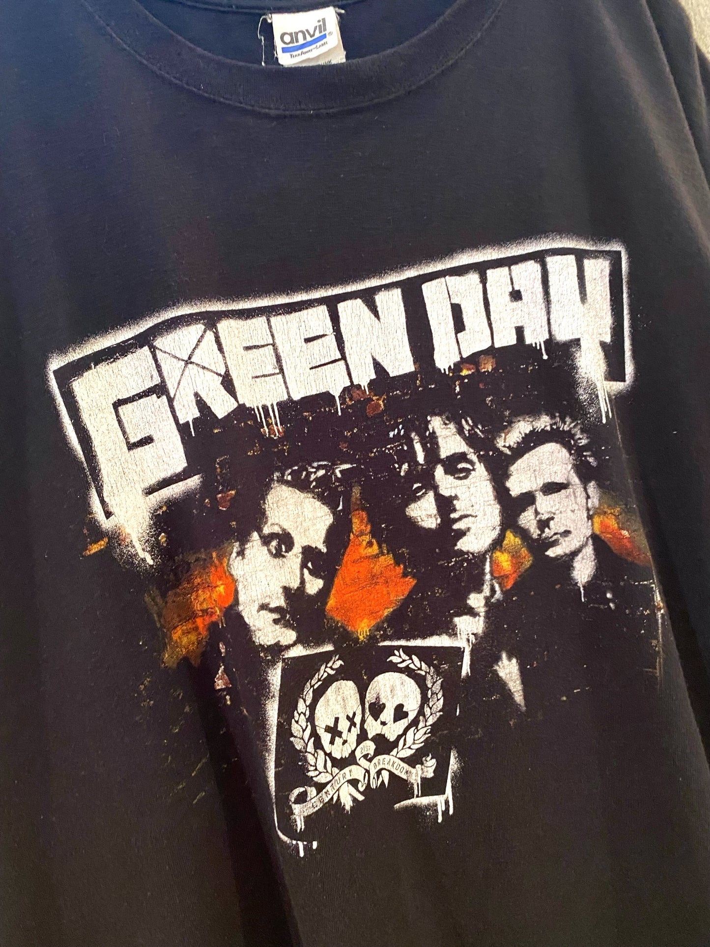 【古着】GREEN DAY OFFICIAL 2010 TOUR Tee 2XL