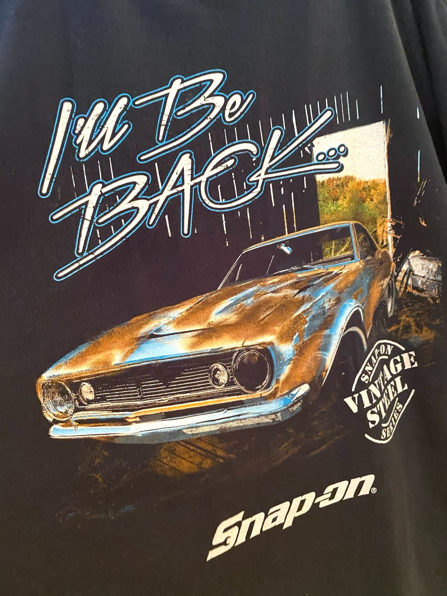 【古着】Snap-on advertising Tee