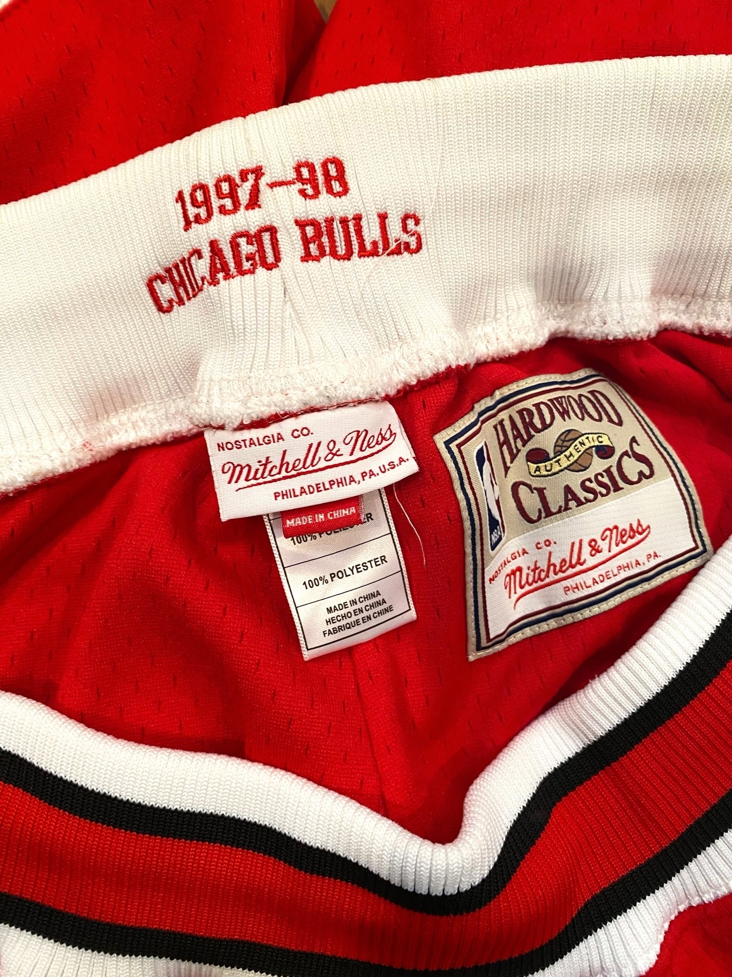 【中古】Mitchell&Ness NBA Shorts Chicago Bulls XL