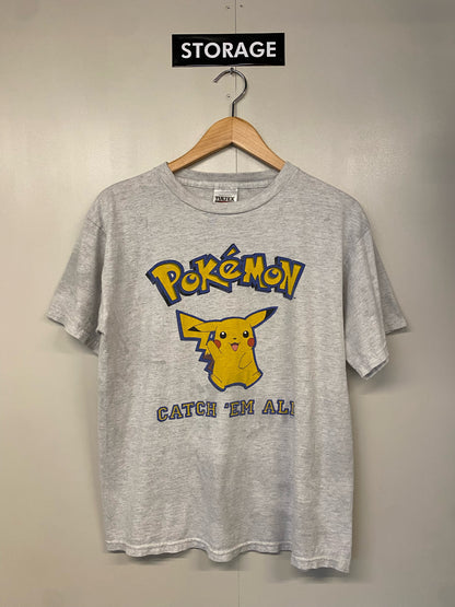 【古着】POKEMON Pikachu Tee Youth-XL
