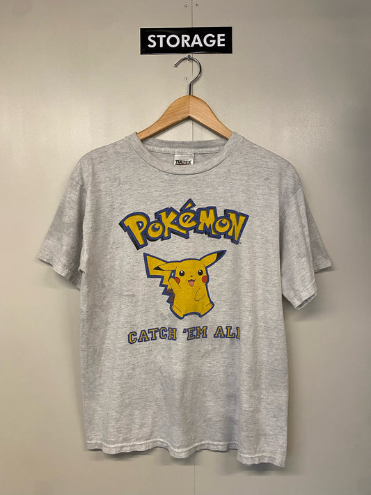 【古着】POKEMON Pikachu Tee Youth-XL