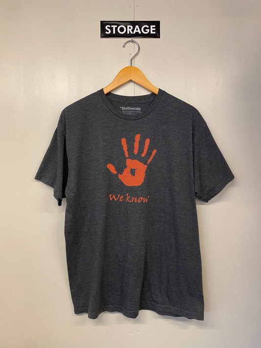 【古着】The Elder Scrolls IV Oblivion Dark Brotherhood Tee L
