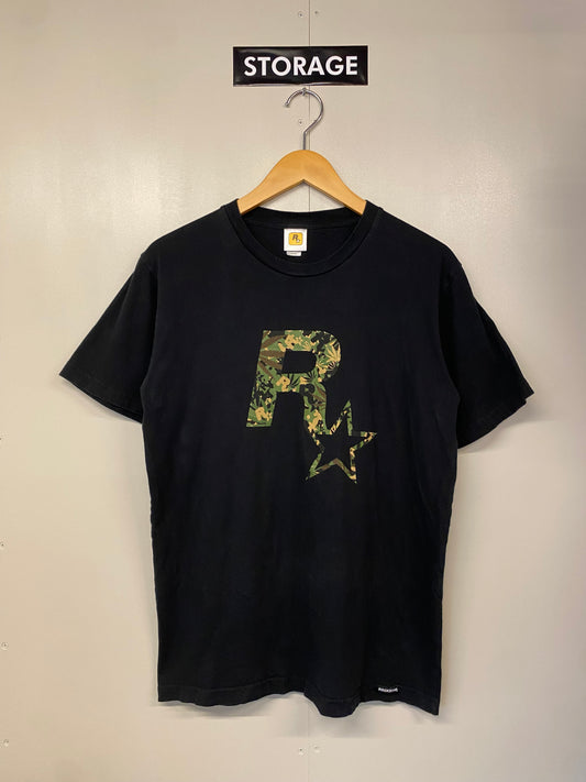 【古着】Rockstar Games Tee M