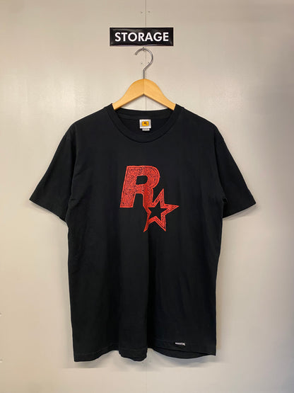 【古着】Rockstar Games Tee L