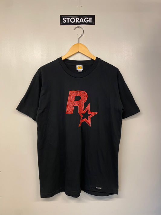 【古着】Rockstar Games Tee L