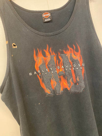 【古着】HARLEY DAVIDSON Tank top 2X